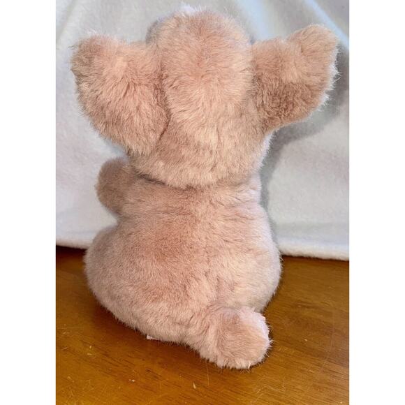 Mary Meyer 9” Pig Piglet Plush Pink Stuffed Farm Animal Suede Ears and Nose - Picture 7 of 8